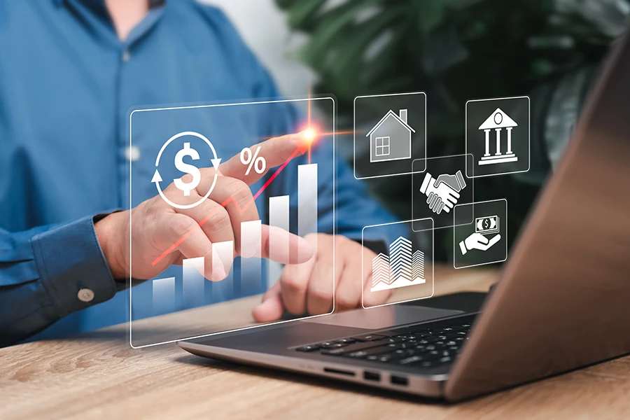 Fixed assets management with depreciation tracking tools